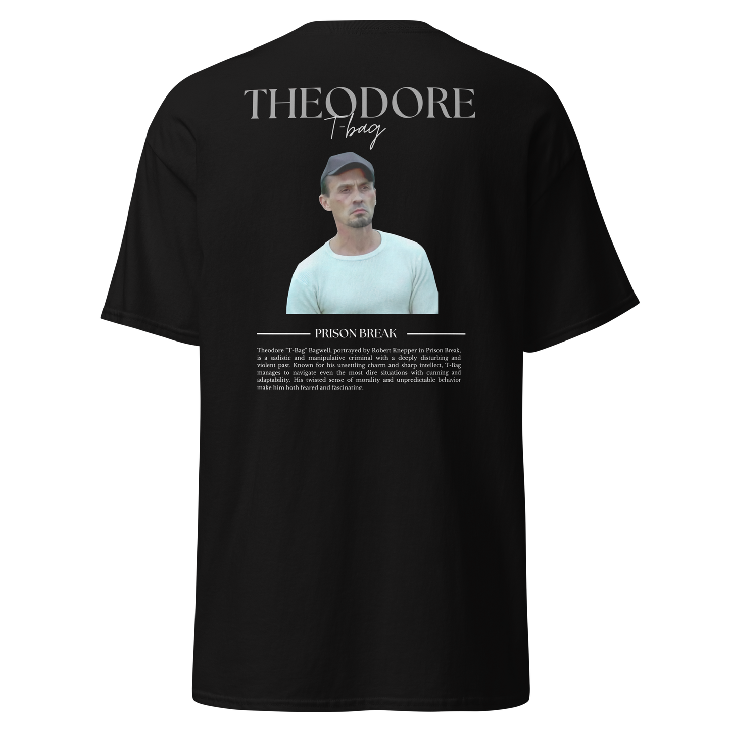 Camiseta PRISON BREAK Theodore Bagwell