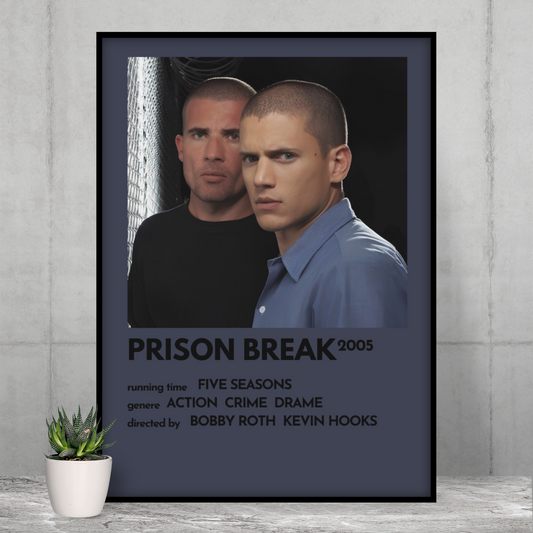 Prison Break MICHAEL and LINCOLN azul