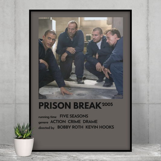 Prison Break POSTER COLECTIVO marrón